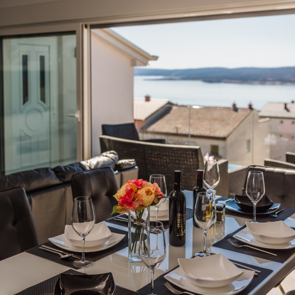 Das Wohnzimmer, Apartman Noa, Villa Bodulka Crikvenica Crikvenica