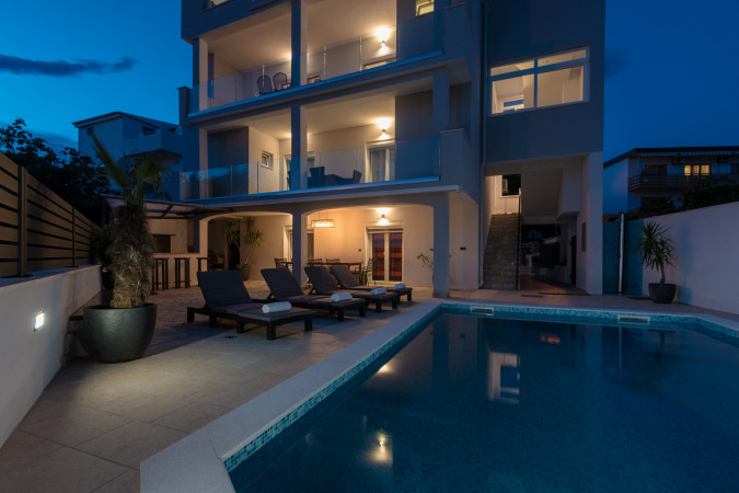Predivan eksterijer, Villa Bodulka Crikvenica Crikvenica