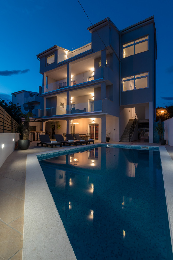 Predivan eksterijer, Villa Bodulka Crikvenica Crikvenica