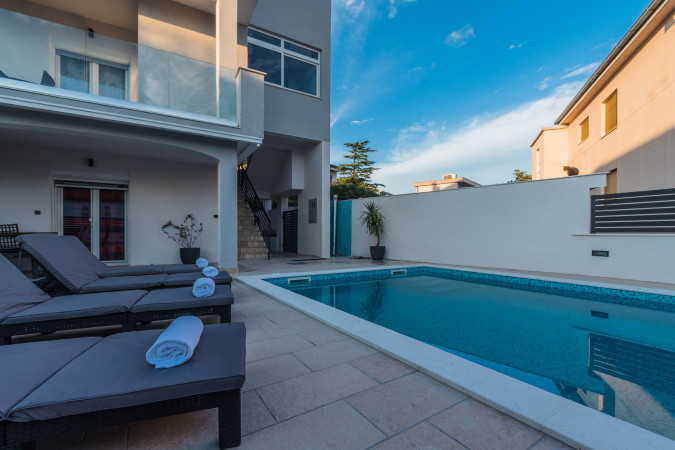 Predivan eksterijer, Villa Bodulka Crikvenica Crikvenica